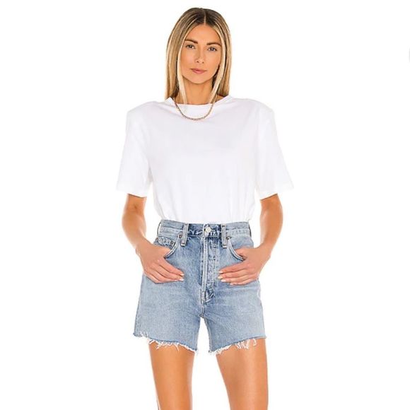 NWT AGOLDE Riley Shorts - Picture 3 of 8